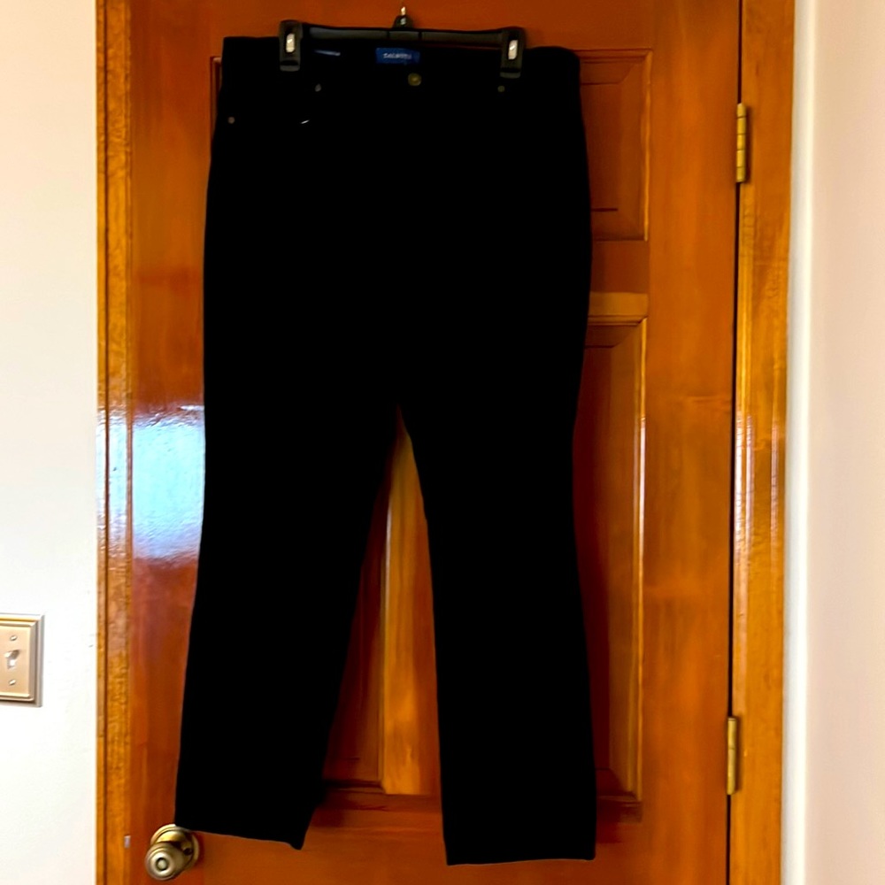 Talbots 14P Indigo Stretch Corduroy Straight Leg Pants